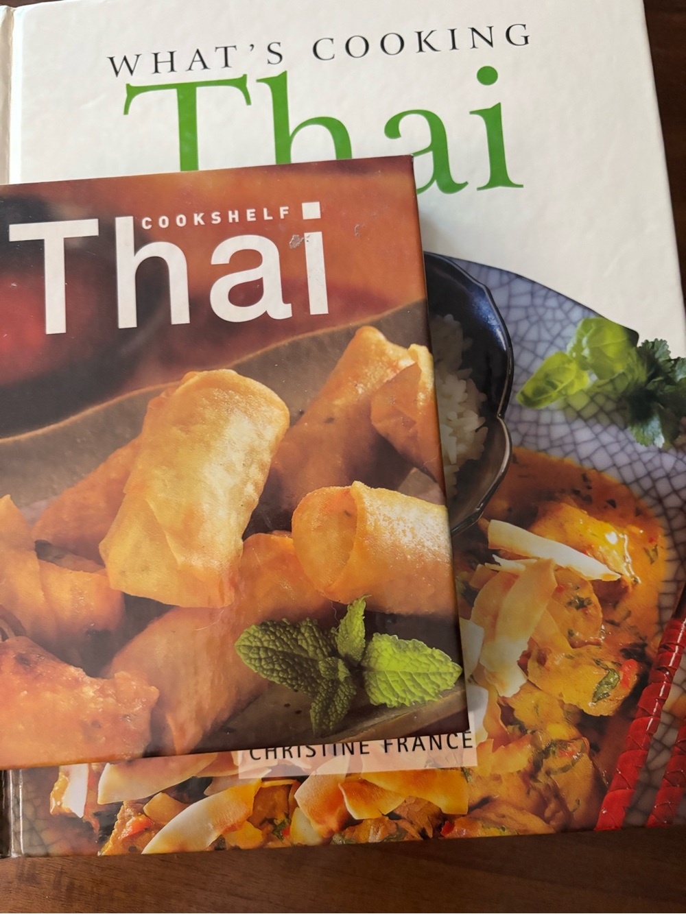 (2) Cookbooks-Thai Food